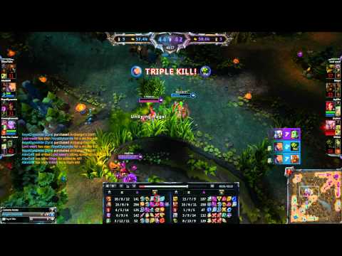 League Of Legends - AP Singed Penta Kill!