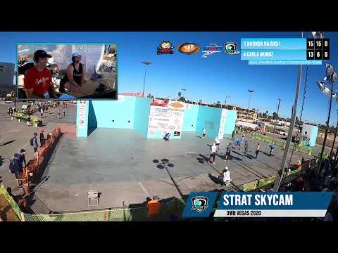 2020 Vegas 3wb Women's Pro Singles Semis - Rajsich vs Munoz