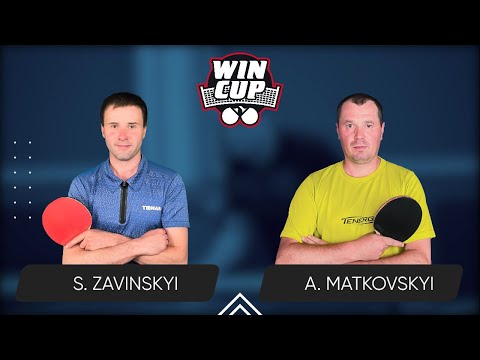 15:30 Serhii Zavinskyi - Andrii Matkovskyi West 3 WIN CUP 21.03.2024 | TABLE TENNIS WINCUP