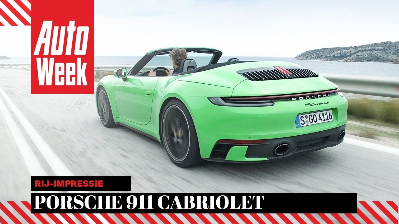 Porsche 911 - 992 Cabriolet (2019)– AutoWeek Review - English subtitles