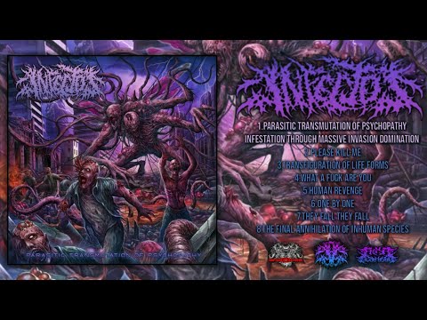 INFECTOS - PARASITIC TRANSMUTATION OF PSYCHOPATHY [FULL ALBUM STREAM] (2023) AS EXCLUSIVE