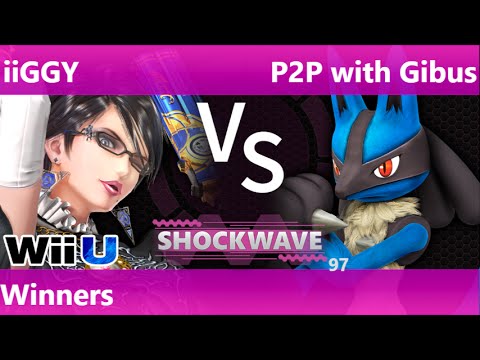 SW Plano 97 - SM | iiGGY (Bayonetta) vs P2P with Gibus (Lucario, Greninja) Winners - Smash 4