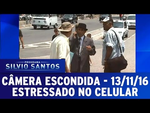 Câmera Escondida (13/11/16) - Estressado no celular