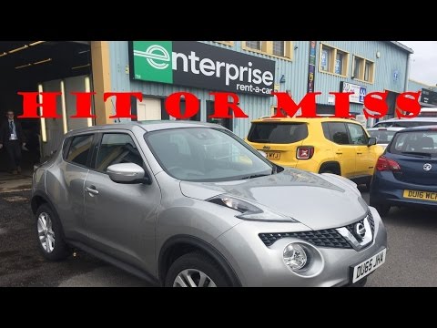 Hire Car Hit or Miss - Nissan Juke