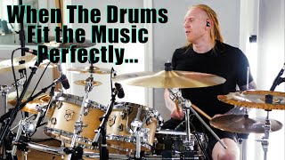 Cameron Losch - Empires Erased Drum Playthrough Reaction!  - Born of Osiris, Meinl Cymbals