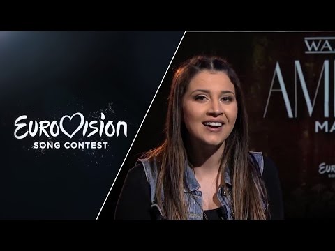 Amber (Malta): 'I'm super excited to perform Warrior on the big stage!'