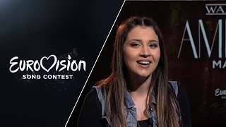 Amber (Malta): &#39;I&#39;m super excited to perform Warrior on the big stage!&#39;