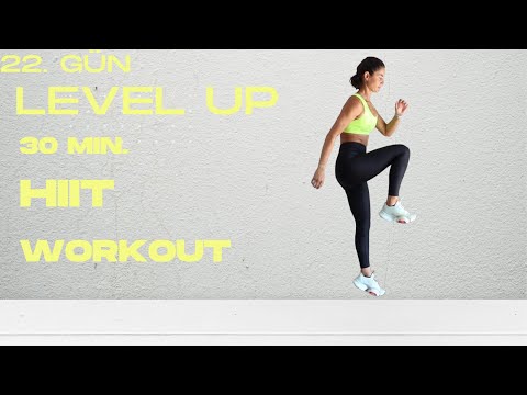 Level Up — 26 Gün | 22. Gün | HIIT ve Kardiyo