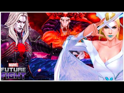 NO CTP EMMA FROST CRUSHES  WORLD BOSS LEGEND KNULL & MEPHISTO | Marvel Future Fight