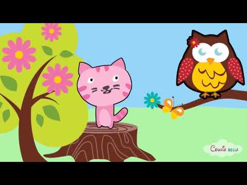 Κουκουβάγια- Μαθαίνω τα ζωάκια & τους ήχους-  Παιδικό Τραγουδάκι -  Greek Nursery Rhymes