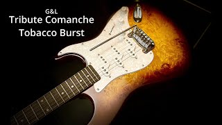 Video thumbnail for G&L Tribute Comanche Tobacco Burst Burl by Jon is just TOO LouD!!