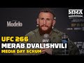 Merab Dvalishvili Will ‘Never’ Fight Aljamain Sterling: ‘We’ll Figure Out Something’ | UFC 266