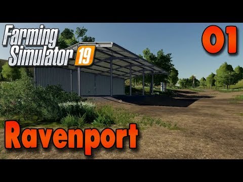FS19 Timelapse - Ravenport #1 | Building Our Farm | Gameplay