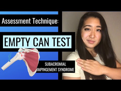 Empty Can Test (Shoulder Impingement - PT Assessment)