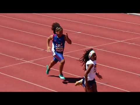 2022 Jim Law Girls 9 10 100m H2