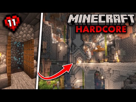 EPIC Dwarf Elevator in Minecraft Hardcore 1.20!