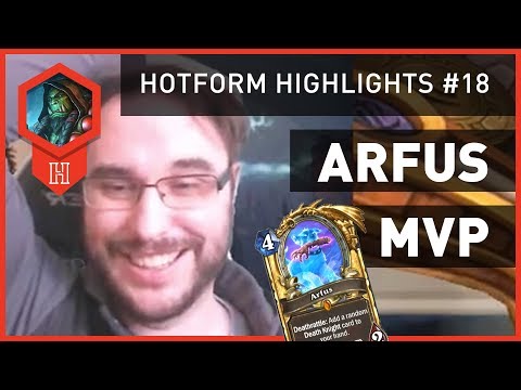 [Hearthstone] Hotform Highlights #18 – Arfus MVP