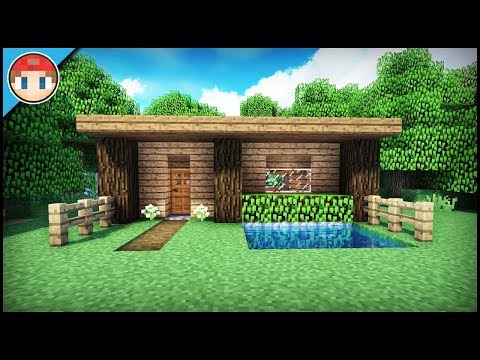 The Best Starter/Survival House For Beginners! - Minecraft Tutorial (EASY!)