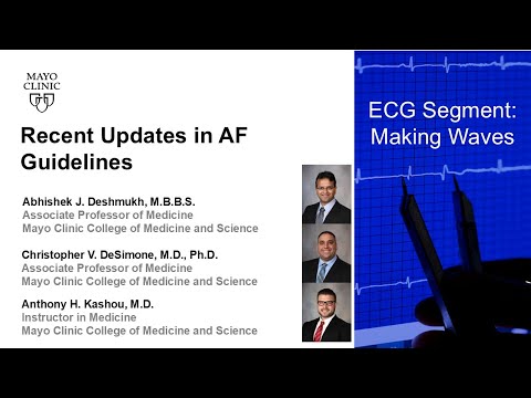 Recent Updates in AF Guidelines