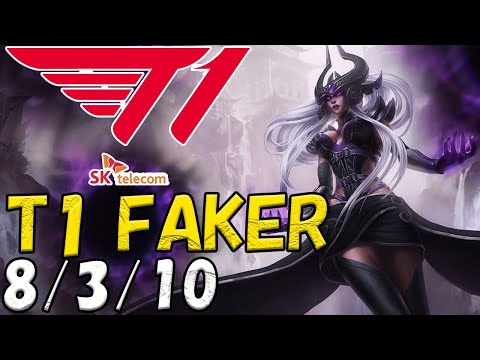 T1 Faker シンドラ(Syndra) VS セト(Sett) MID patch 13.1 KR RANK
