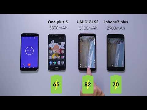 UMIDIGI S2 Battery life drain test for 4 hours!