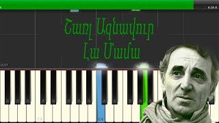 Charles Aznavour - La Mamma - Piano Tutorial
