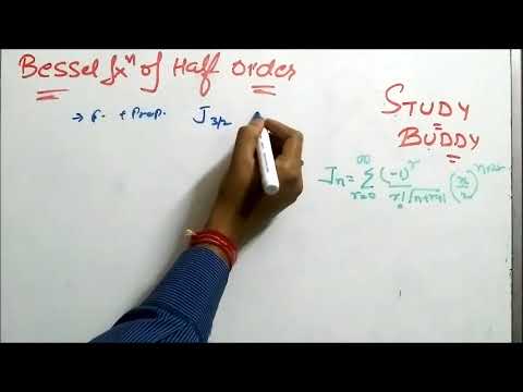 Bessel Function - First Order and Half order
