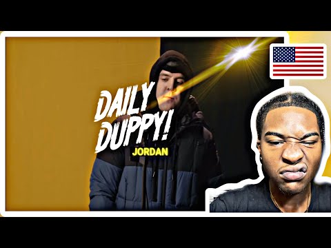 American REACTS To Jordan - Daily Duppy | GRM Daily Lil Unc Reacts