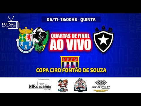 DIADEMA/MX7 X BOTUCATUENSE - QUARTAS DE FINAL - COPA CIRO FONTÃO
