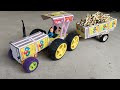 How To Make Tractor At Home From Matchbox Diy DJ Tractor Trolley Mini Tractor Toy Erideas1 1