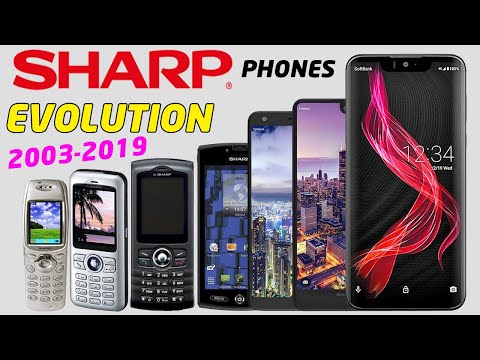 SHARP PHONES EVOLUTION, SPECIFICATION, FEATURES 2003-2019 || FreeTutorial360