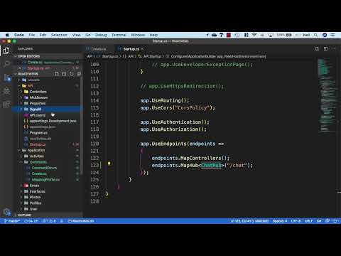 SignalR Legacy   Adding a SignalR hub