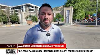 AYAZMANA MESİRELİĞİ GİRİŞ TAKI YENİLENDİ