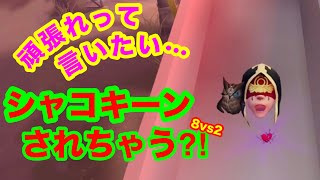 【第五人格 ゲーム実況】面白いへっぽこプレイ【アイデンティティファイブ】【IdentityV】8vs2 定型文が… 占い師vs白黒&蜘蛛【混沌なる紛争】