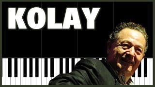 Bir Aşk Hikayesi - Kayahan | Kolay Piano Cover