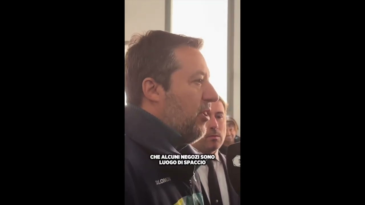 SALVINI: LA MILANO DELLE OLIMPIADI NON PUÒ AVERE QUARTIERI DOVE SI HA PAURA