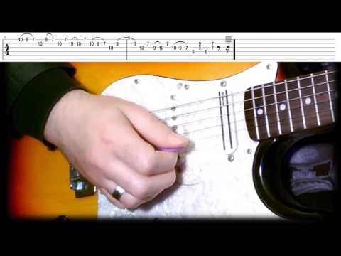 Fusion - Blues - Rock Licks Guitar Lesson - with tab - (EJ.20)