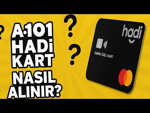 A101 Hadi Kart Nasıl Alınır - Hadi Kart Nereden Alınır