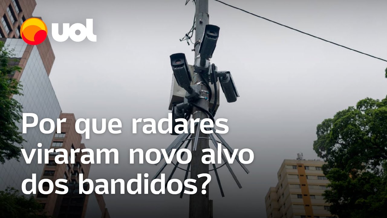 Radares que valem ouro: Entenda por quê aparelhos viraram novo alvo dos bandidos