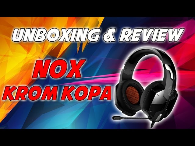 Vídeo relacionado con KROM KOPA 7.1 - Auriculares 50mm con Sonido 7.1 Virtual, Iluminación RGB Rainbow, Control Volumen y micrófono Integrado, Diadema Ajustable y Ligera, conexión USB, Blanco