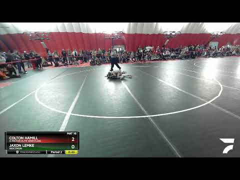 70 Lbs 1st Place Match - Colton Hamill, X-Factor Elite Wrestling Vs Jaxon Lemke, Wisconsin 96ea