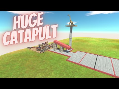 ⚡ ALL UNITS Test - Huge Catapult 🦖 Animal Revolt Battle Simulator 🦕