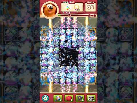 Toon Blast  2845 crown 3 stars