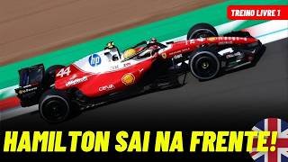 HAMILTON MOSTRA FORÇA E LIDERA TREINO ÚNICO EM SILVERSTONE | FORMULA 1 2026