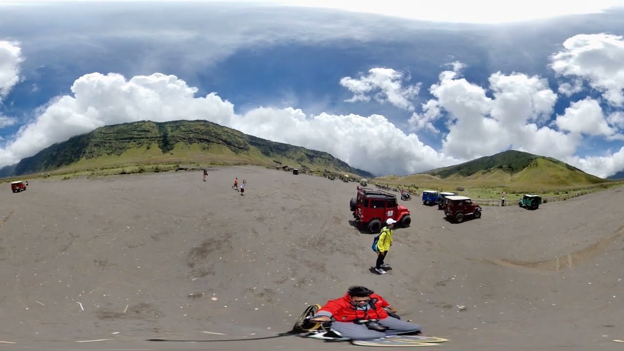 Mount Bromo , East Java, Indonesia 360VR Ep08 : Wheelwego360°