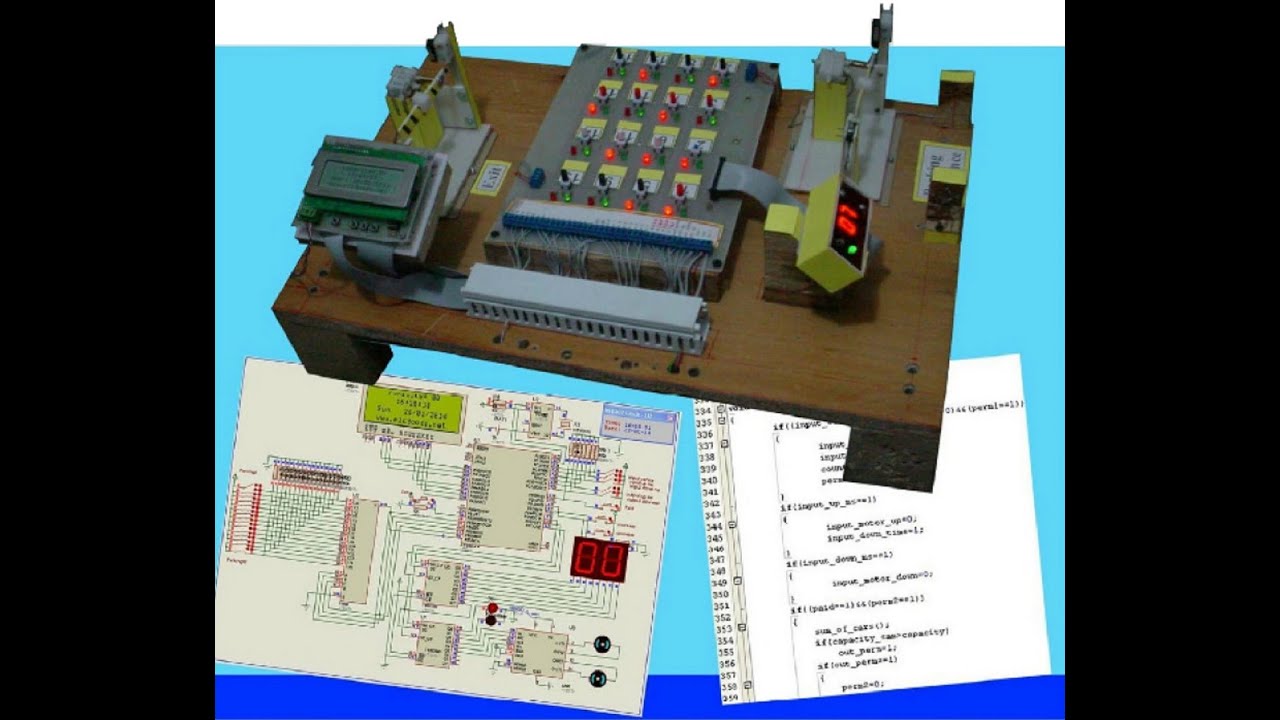 Simple Arduino Mega 2560 controller based automated car Parking System