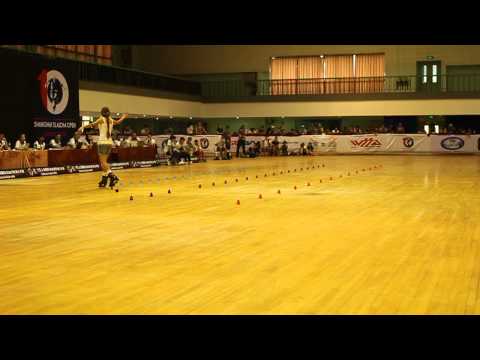 Shanghai Slalom Open 2015 Freestyle classic Junior Women  Mokeeva Elena 11th place