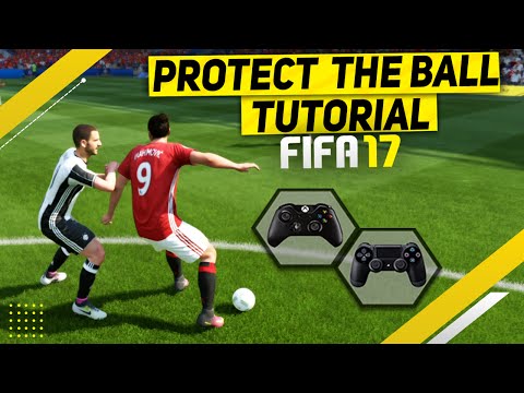 FIFA 17 ATTACKING TECHNIQUES TUTORIAL - HOW TO SCORE EASY GOALS WITH THE NEW SHIELDING TRICK