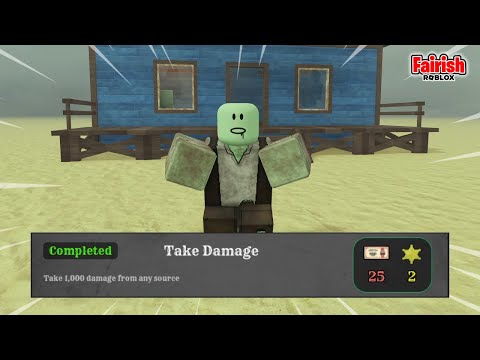 How To Clear The Weekly Challenge "Take 1000 Damage Easily" - Dead Rails Roblox