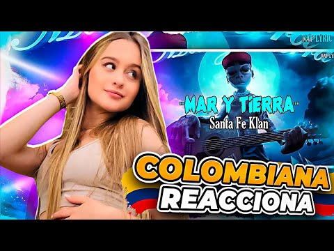 COLOMBIANA REACCIONA A Santa Fe Klan - Mar y Tierra (Video Oficial)